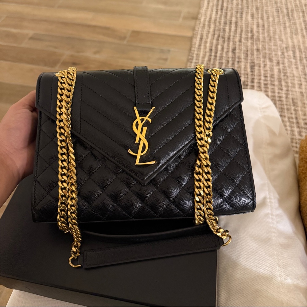 YSL MEDIUM ENVELOPE BAG